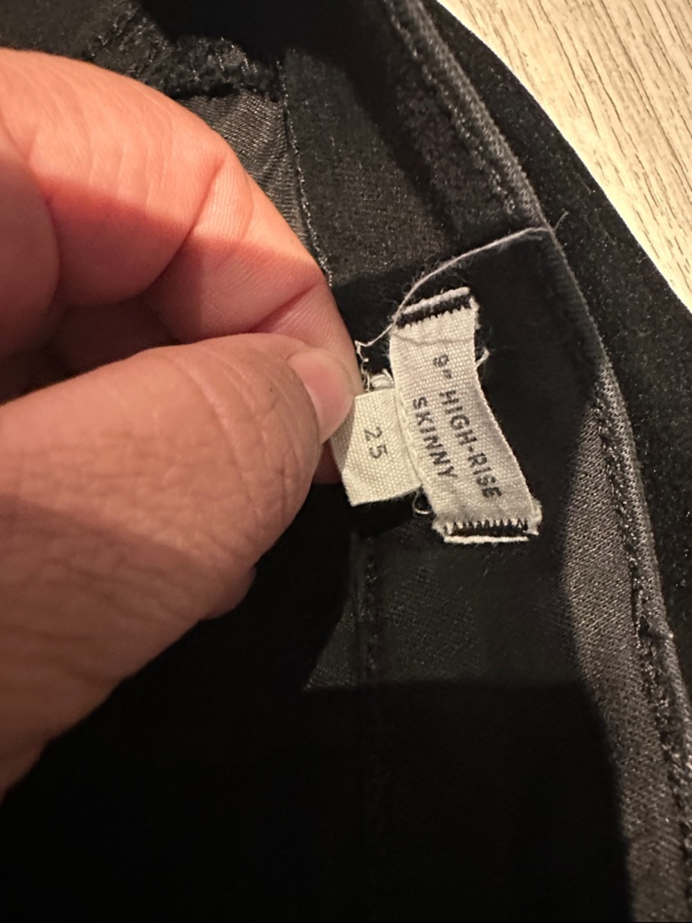 Madewell Black Jeans with Velvet Side Stripe - Picture 4 of 7